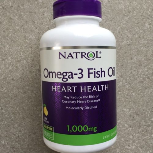 iherbで買ったオメガ3サプリメント Natrol omega-3 Fish Oil