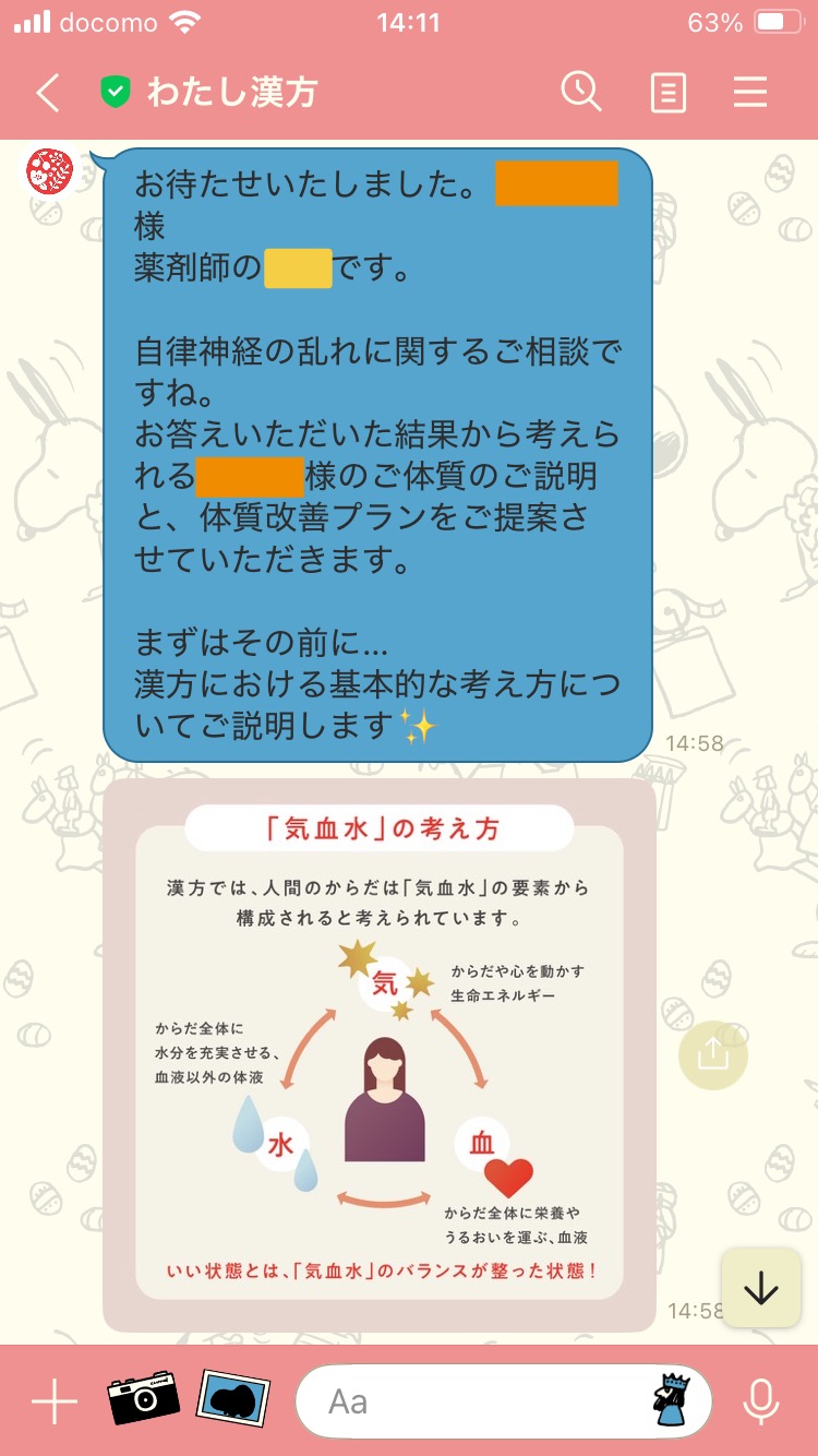 オンライン漢方のわたし漢方を使ってみた！