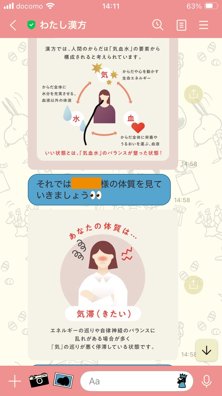 オンライン漢方のわたし漢方を使ってみた！